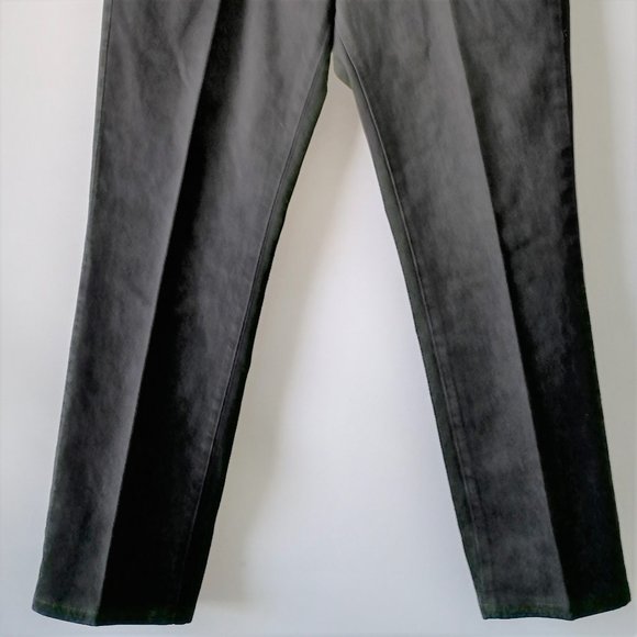 Levi's 505 Womens Black Dark Wash Denim Mid Rise Straight Leg Jeans Size 12 - Picture 3 of 8